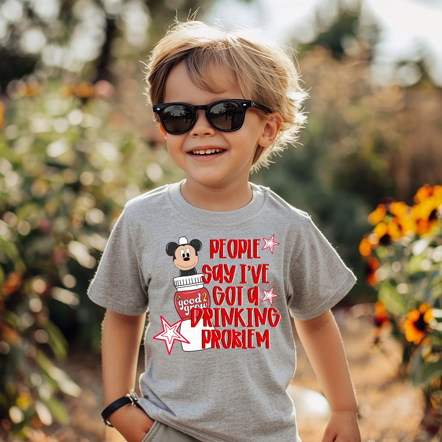 DTF Print - Drinkin Problem G2G M0use