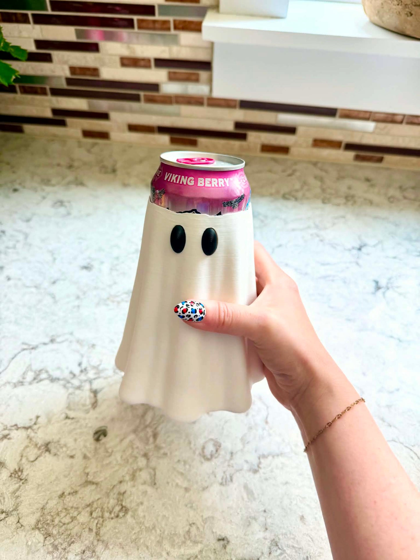 3D Printed Ghost Can Cooler