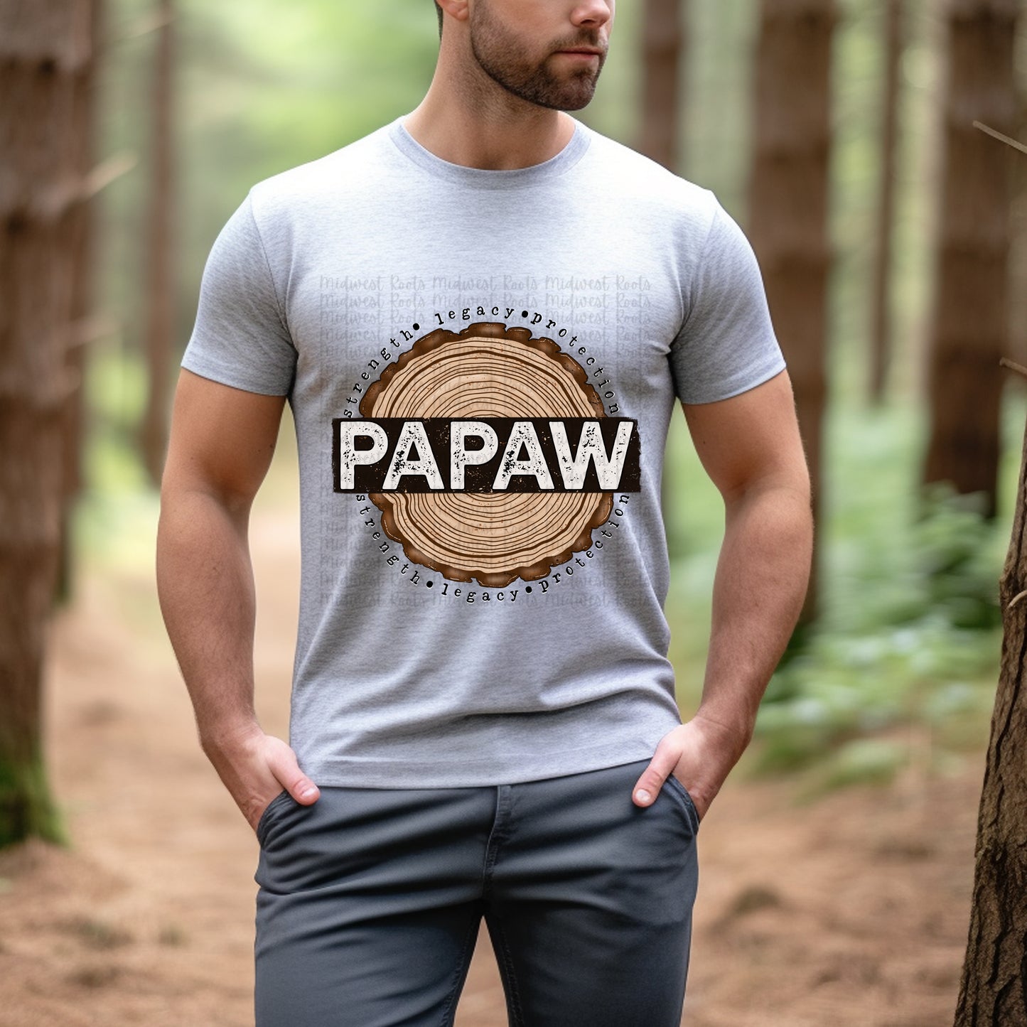 Papaw Affirmation Top