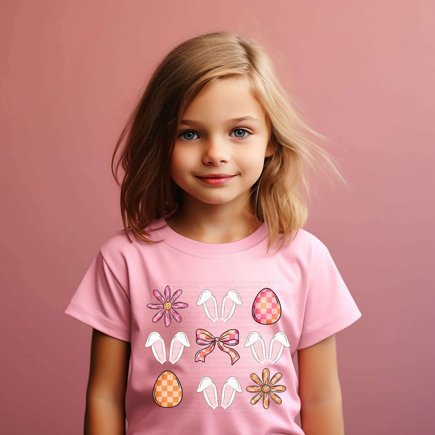 Kids Easter Collage Top