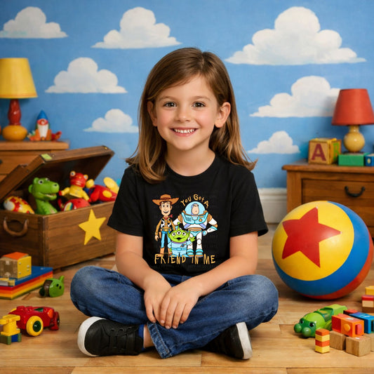 Y0u G0T A Fri3nd In Me Kids Top