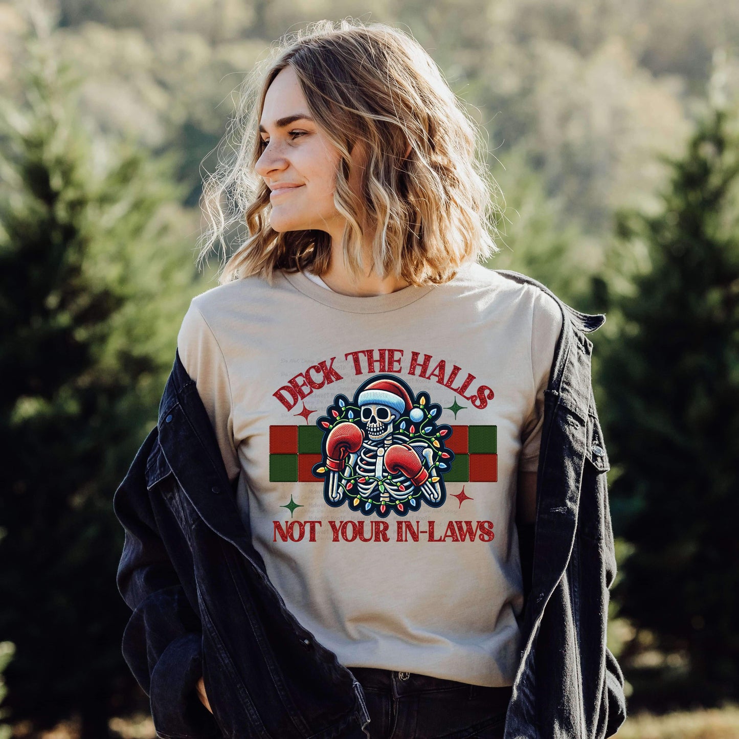 Dead Inside But Festive Top