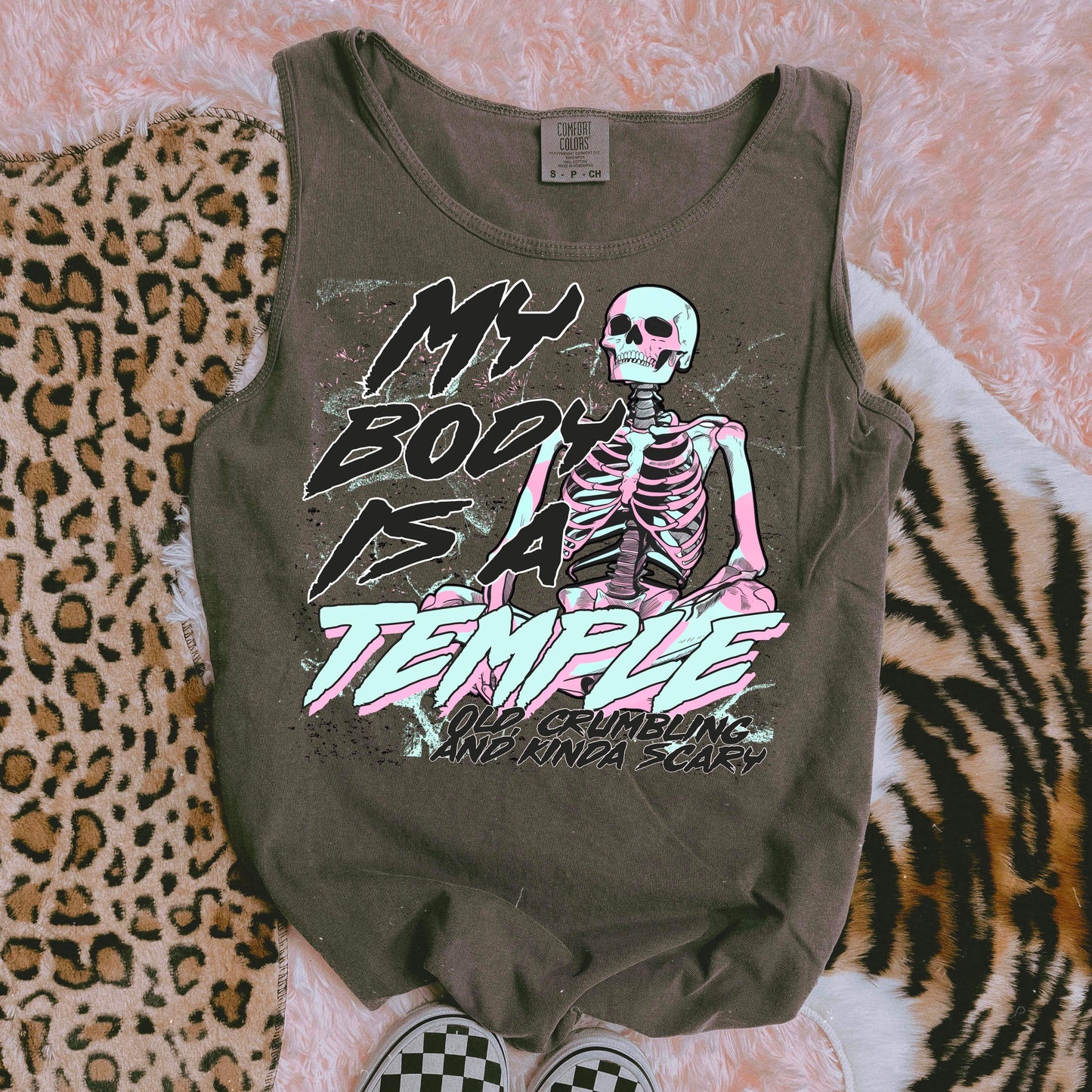 DTF Print My Body is a Temple