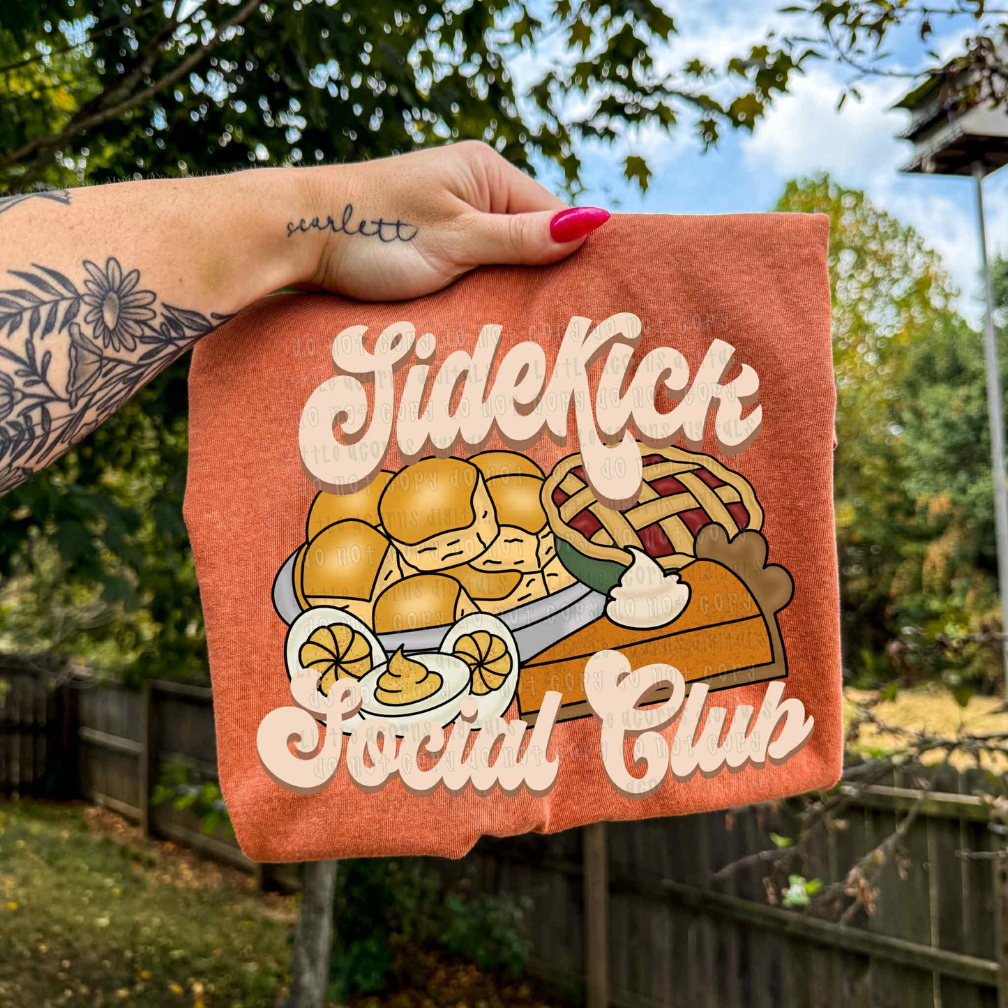 DTF Print- Sidekick Social Club