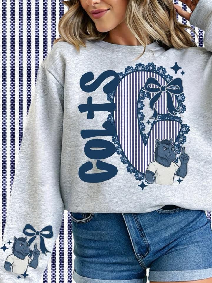 Colts Seersucker Top