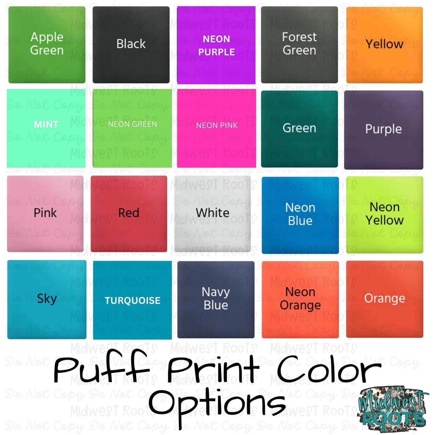 Love Like Jesus-Non Glitter Puff Print