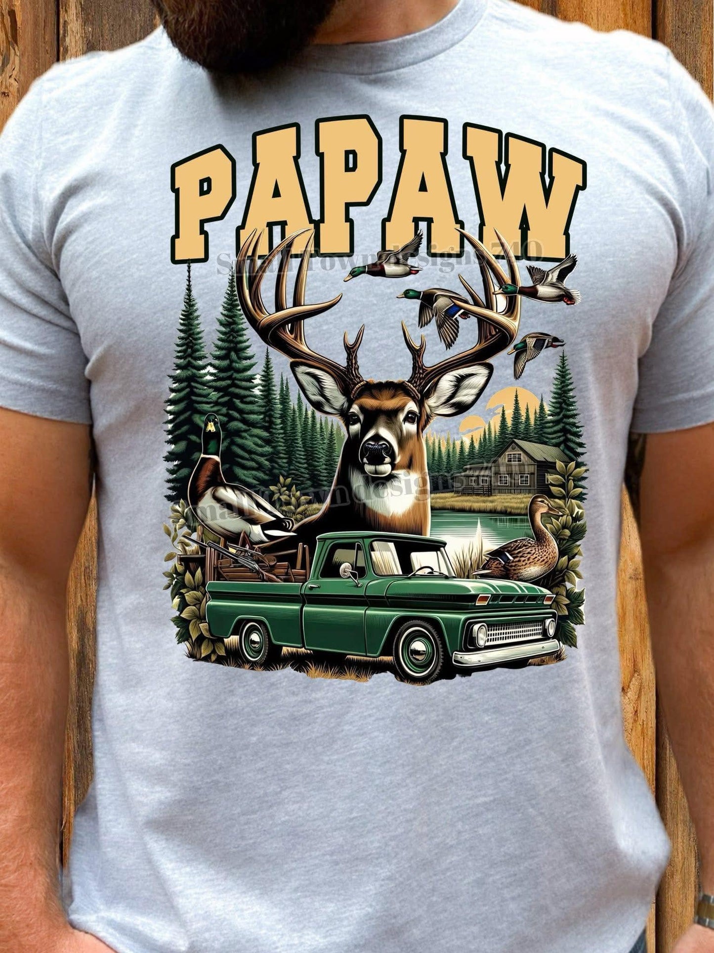 DTF Print - Hunting PawPaw