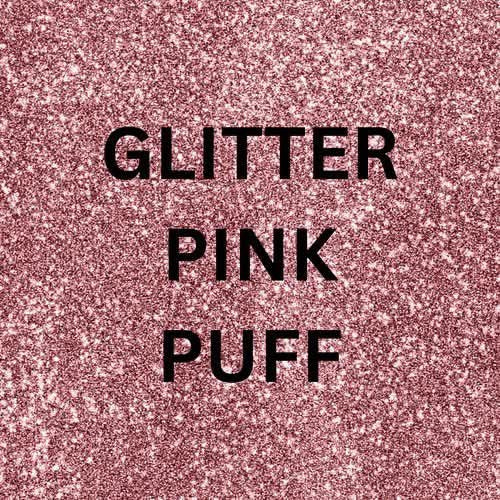 Custom Glitter Puff Print