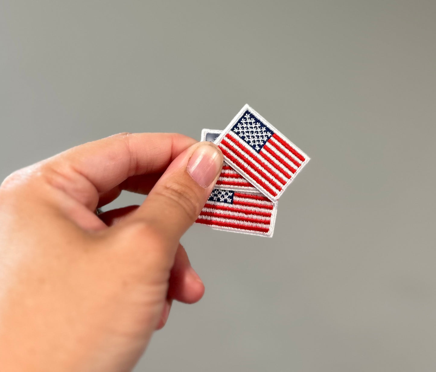 American Flag Hat Patch