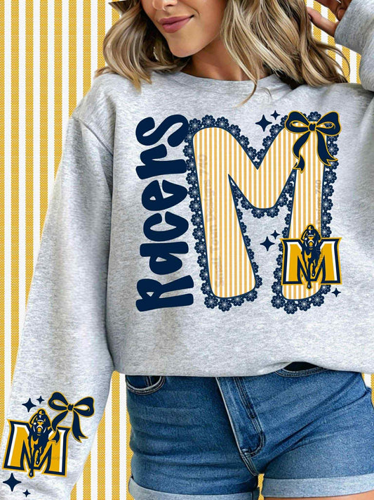 WS Completed Kid Top Seersucker Racers