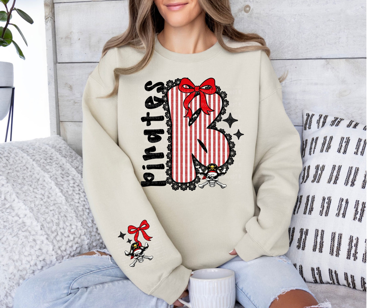 DTF Prints- Belfry Pirates w/ Pirate