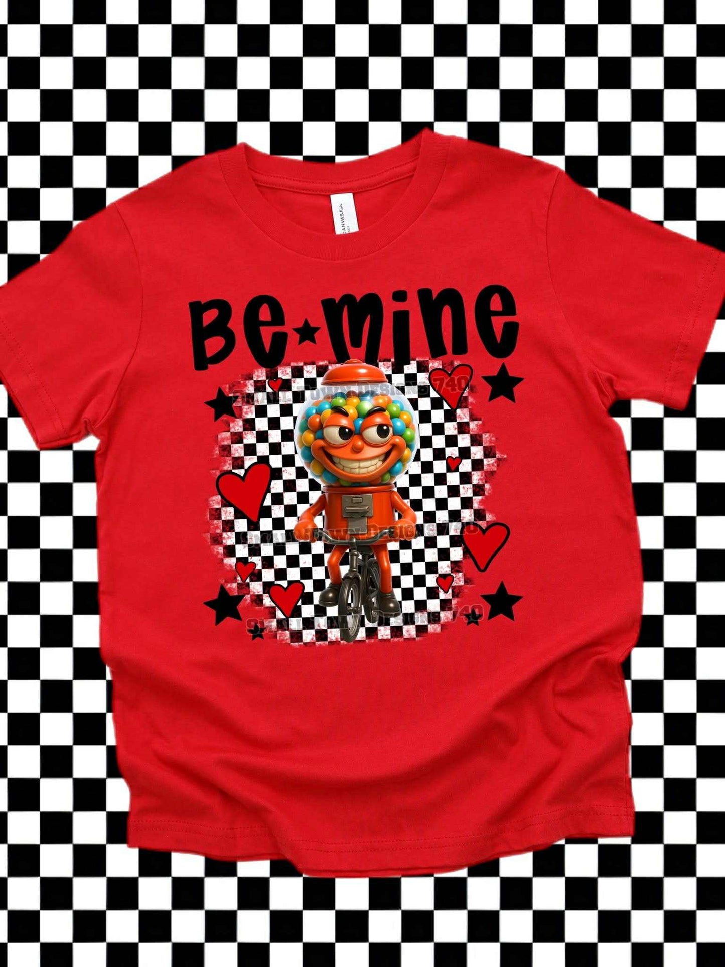 Gumball Bike Be Mine Kids Top