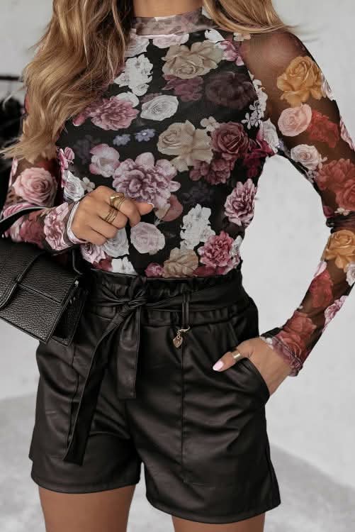RTS Long Sleeve Mesh Tops