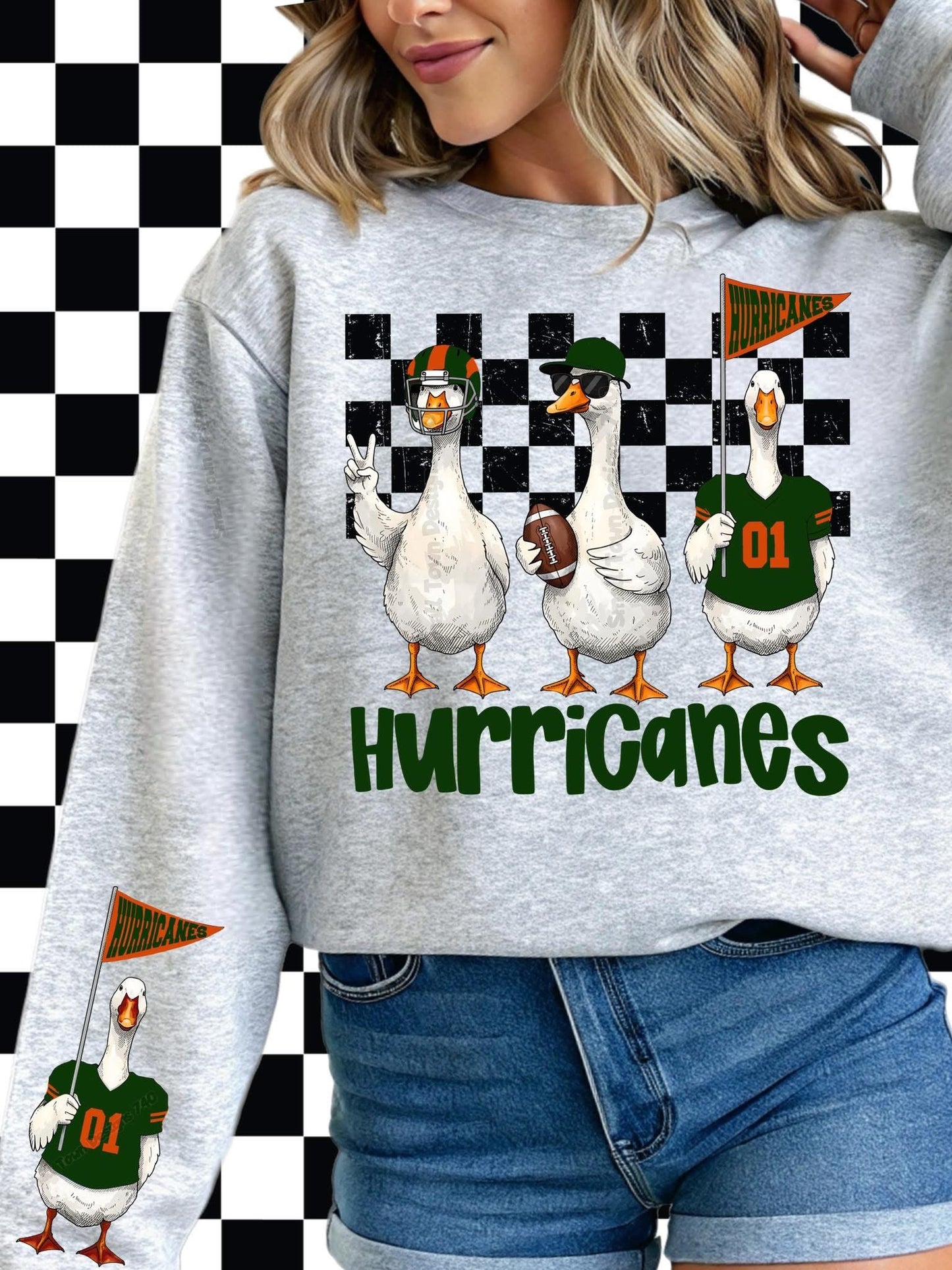 DTF Print- Hurricanes Goose