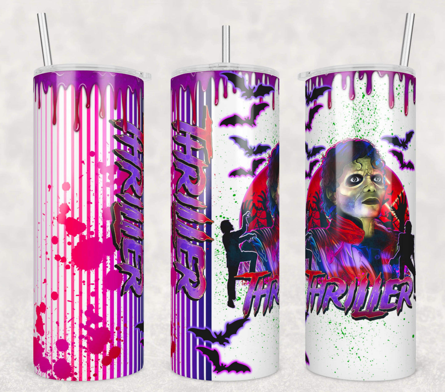 Thriller Tumbler Sublimation Print
