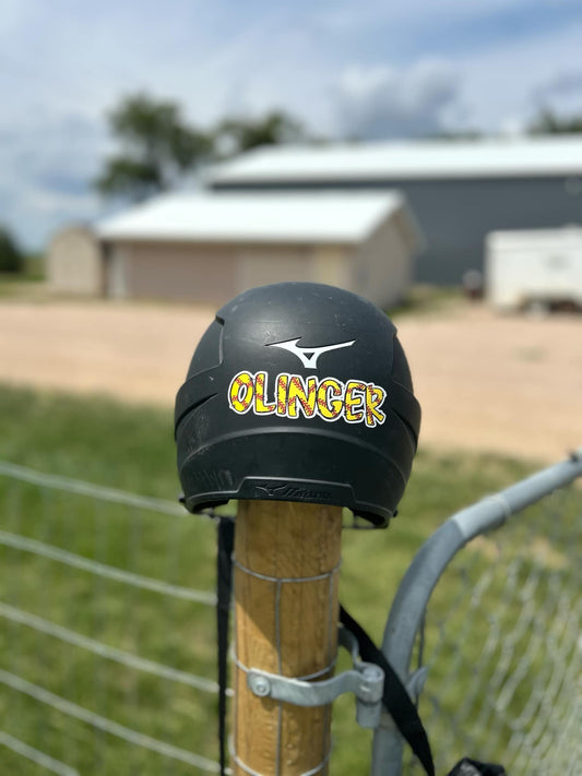 WS Completed Helmet Sticker