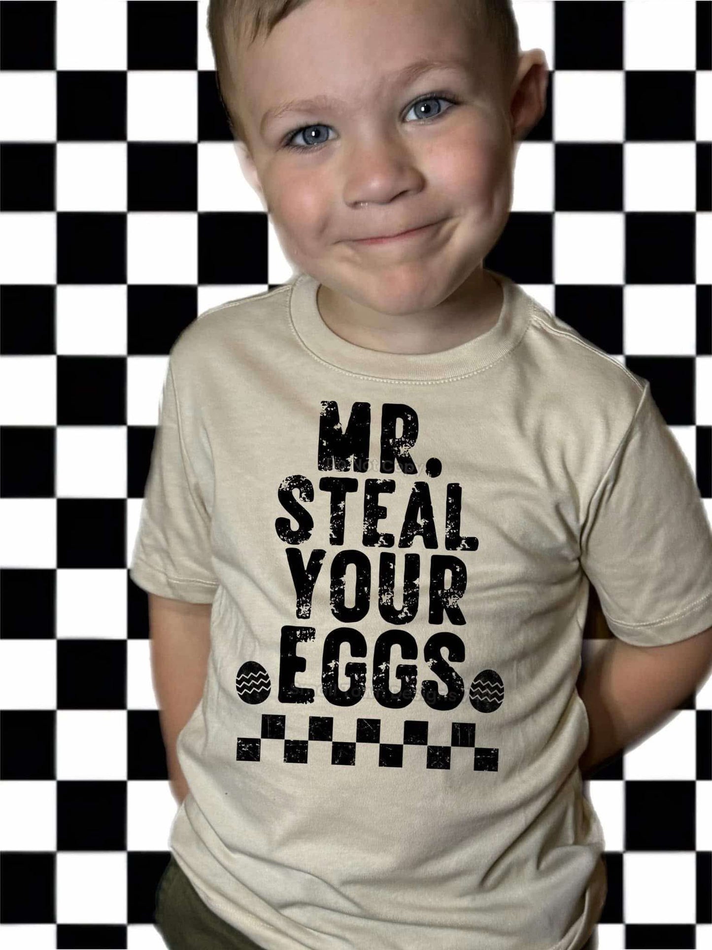 Kids Mr Steal Your Eggs Top