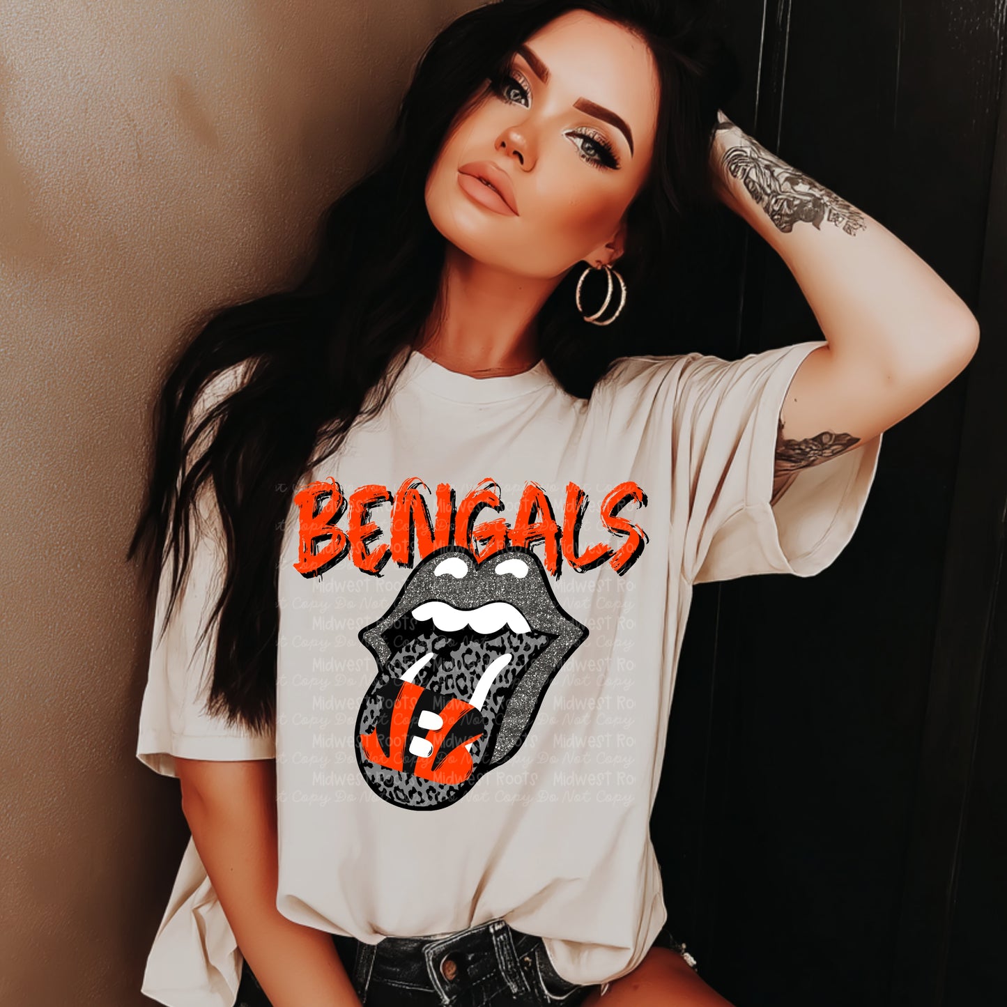 Professional Football Tongue Team Top