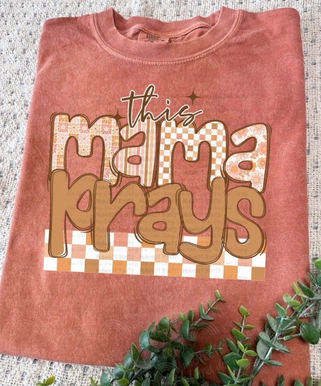 DTF Print - This Mama Prays