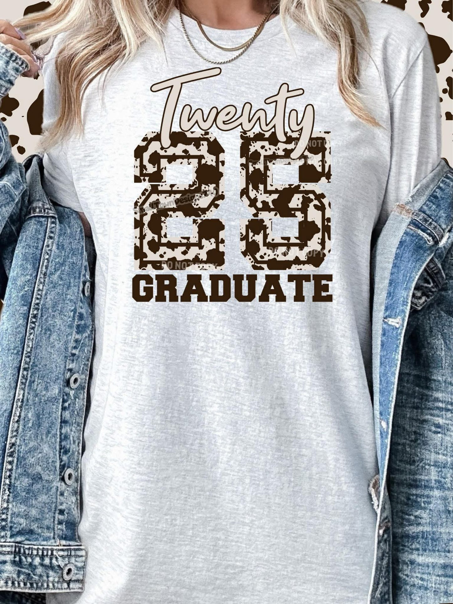 Cow 25 Graduate Top