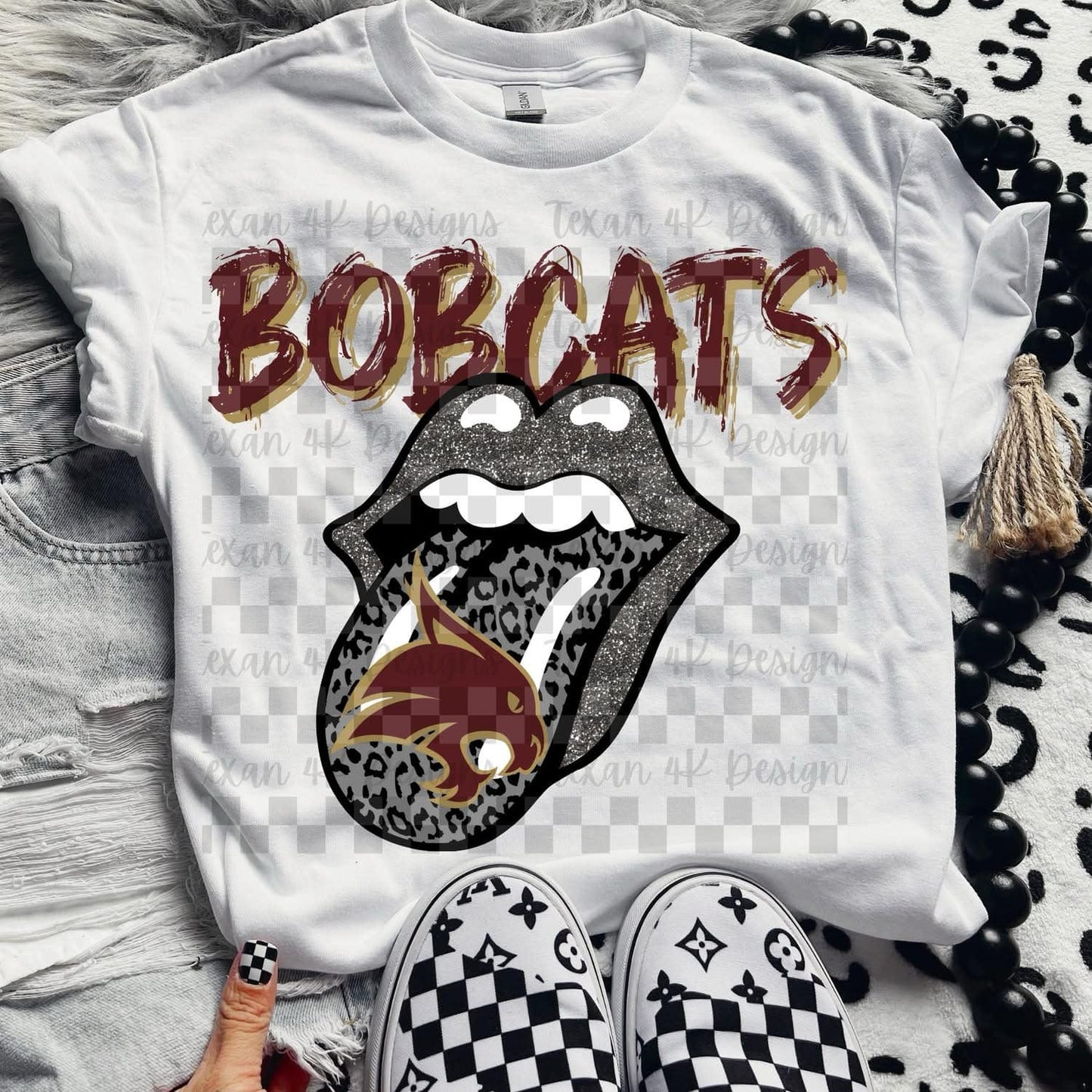 Kids College Football Tongue Team Top