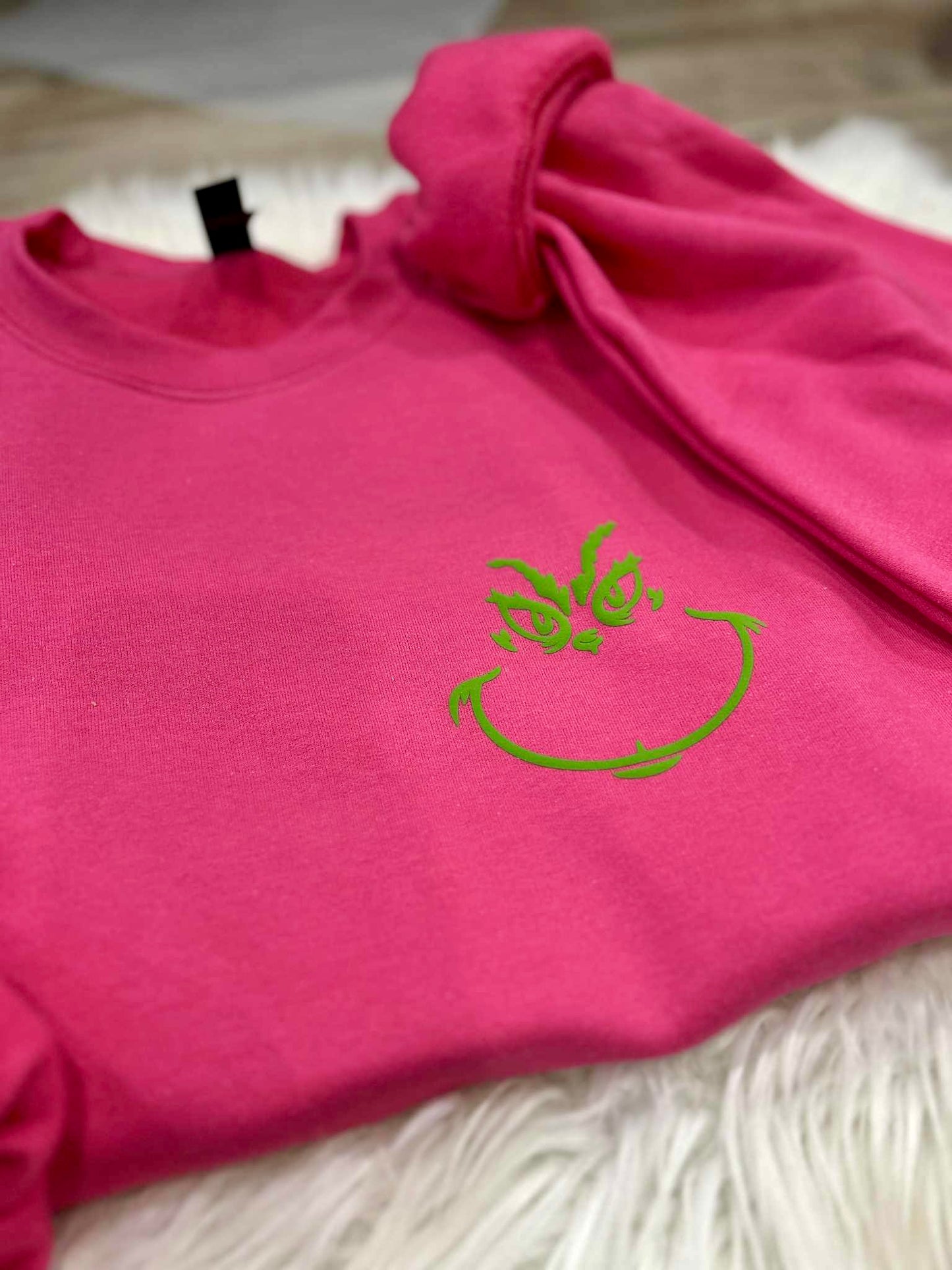 You’re A Mean One Puff Printed Top