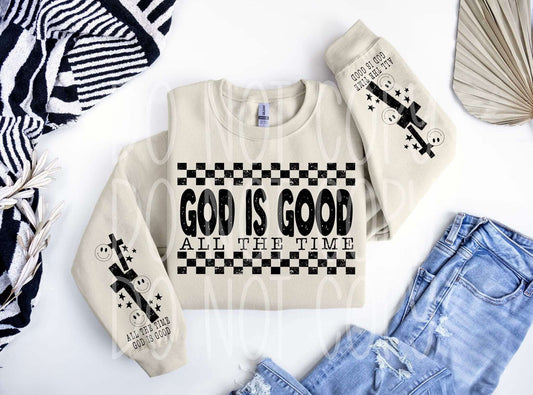 DTF Print - God is Good All The Time