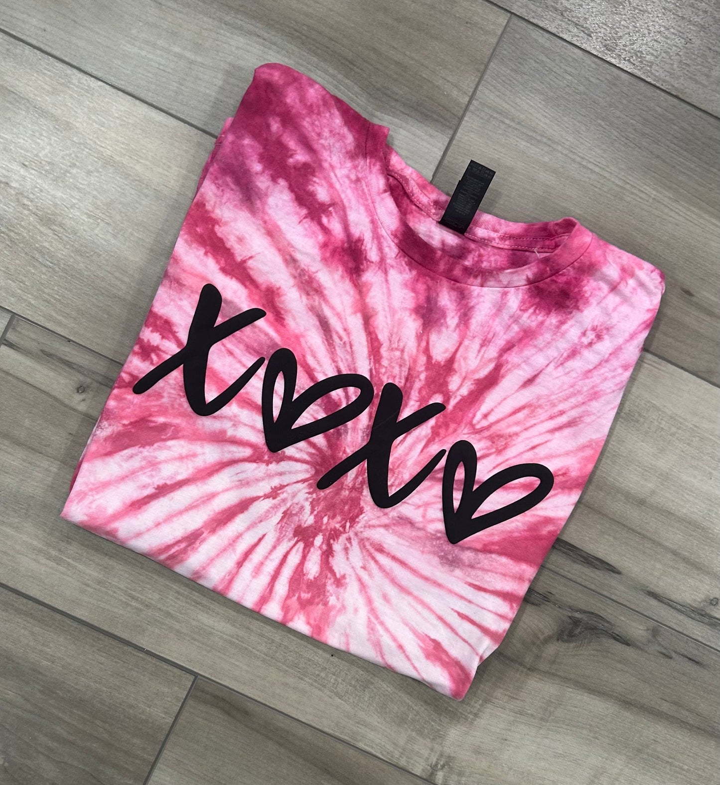 XOXO Puff Print