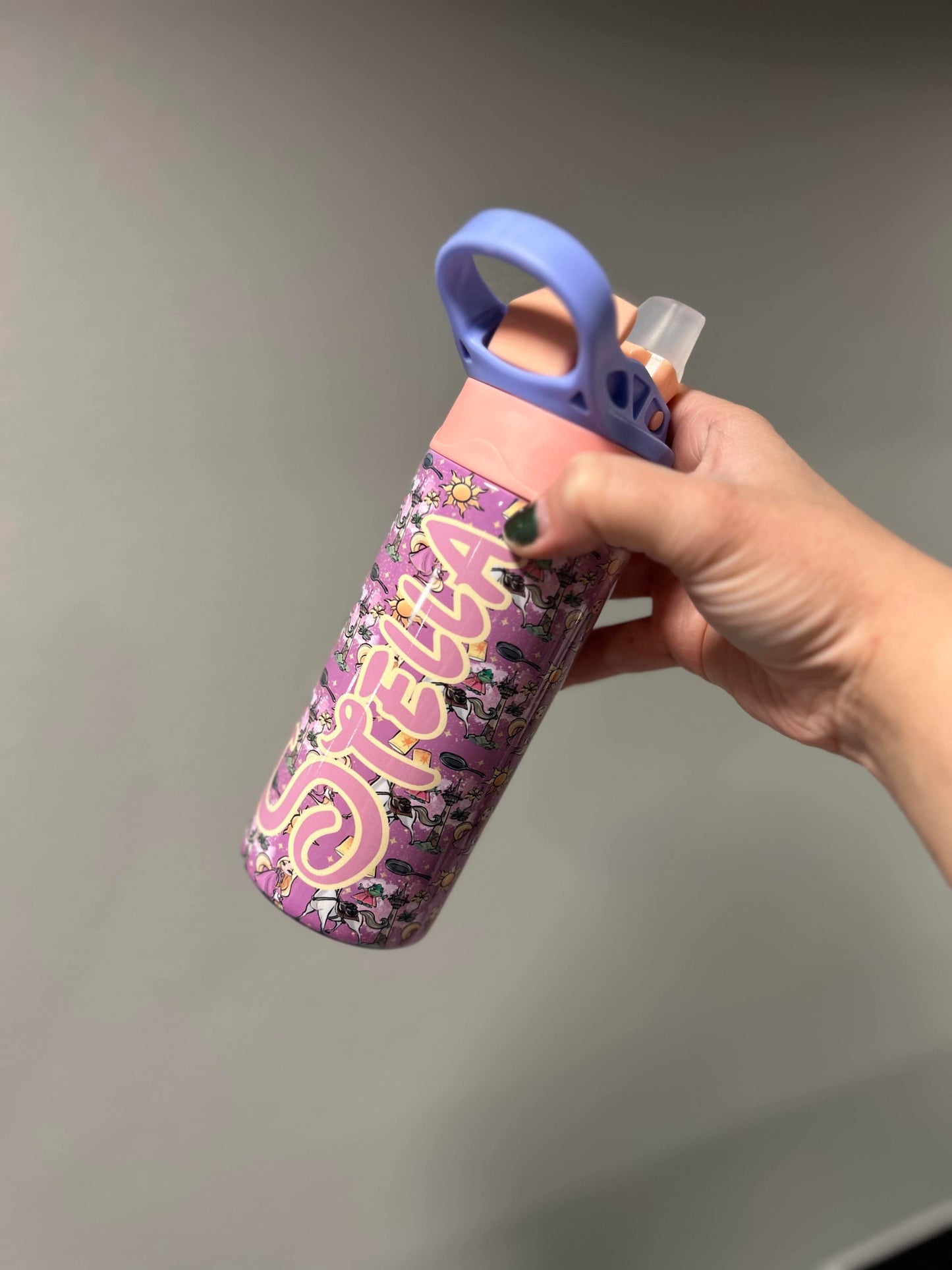 Rapunzel Kids Sippy Cup or Water Bottle