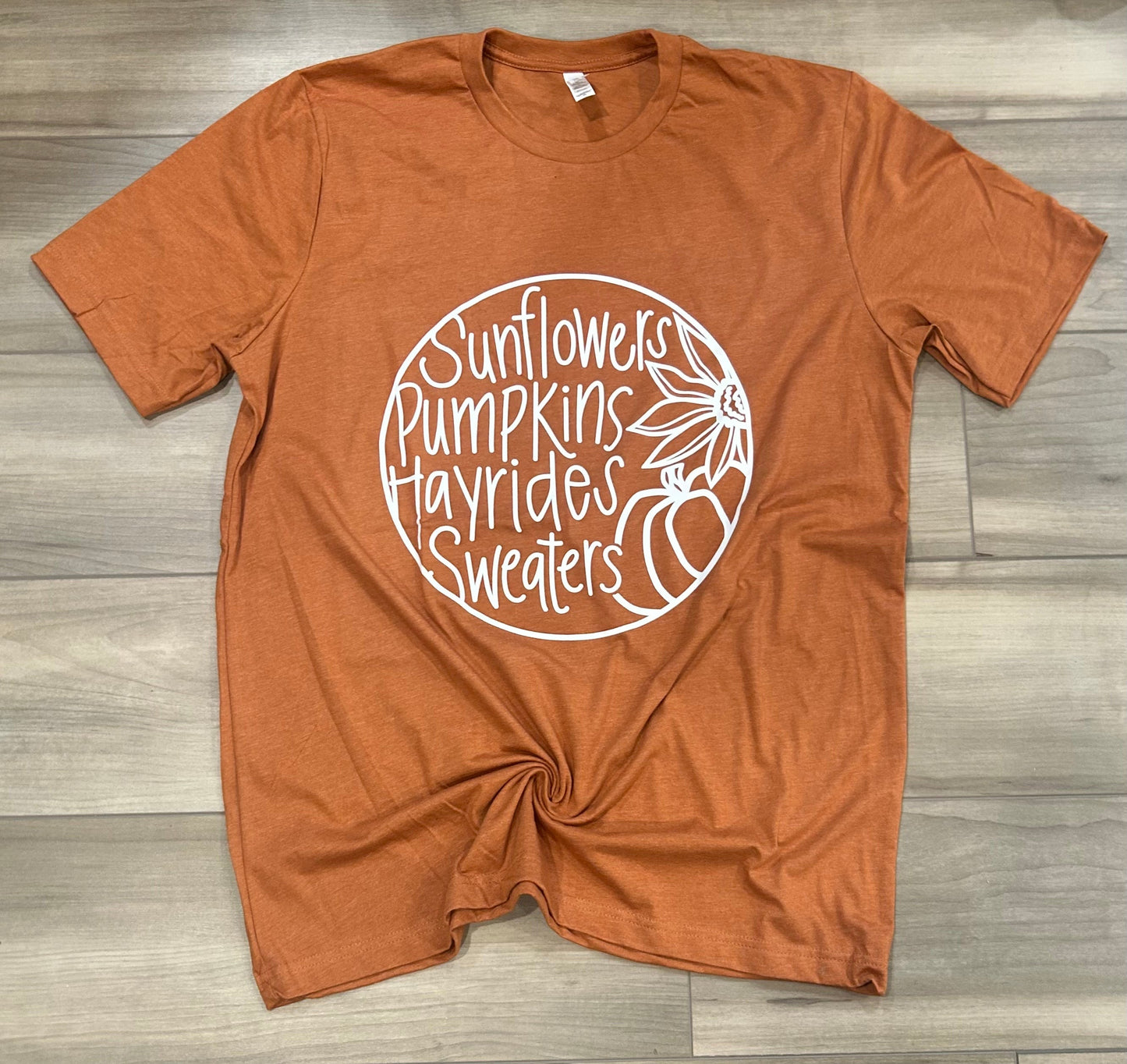 DTF Print - Sunflowers, Hayrides, Pumpkins