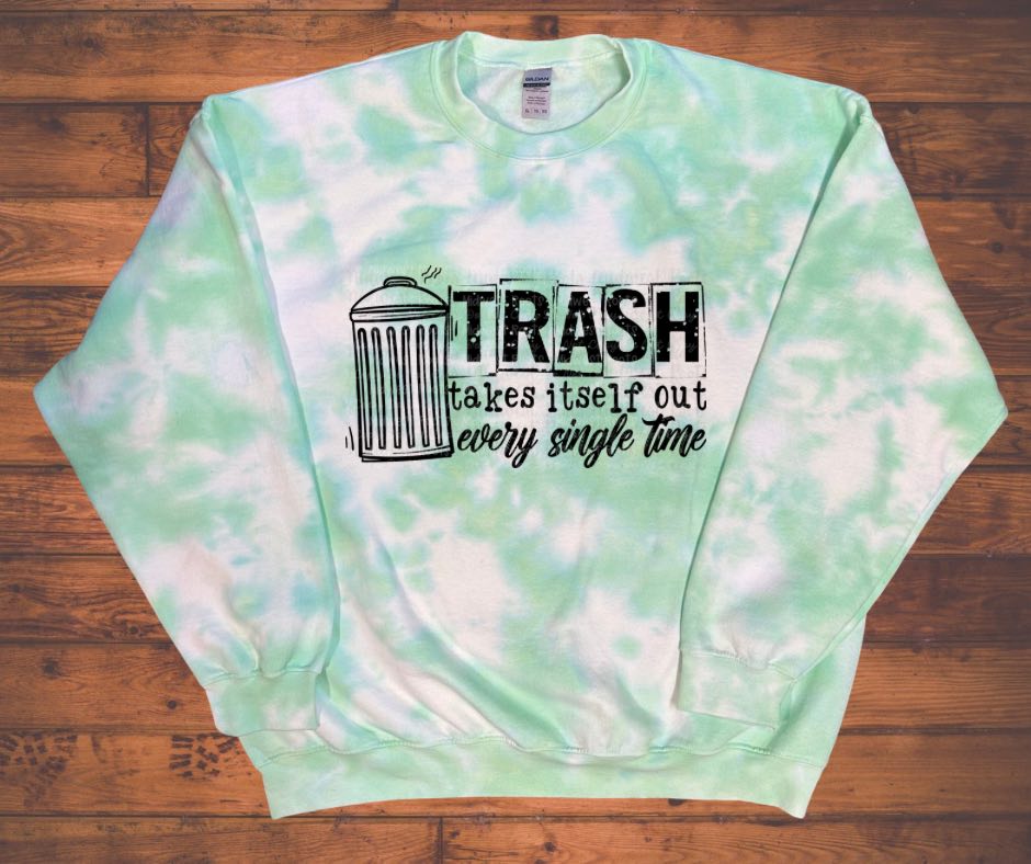 Trash Takes Itself Out Top