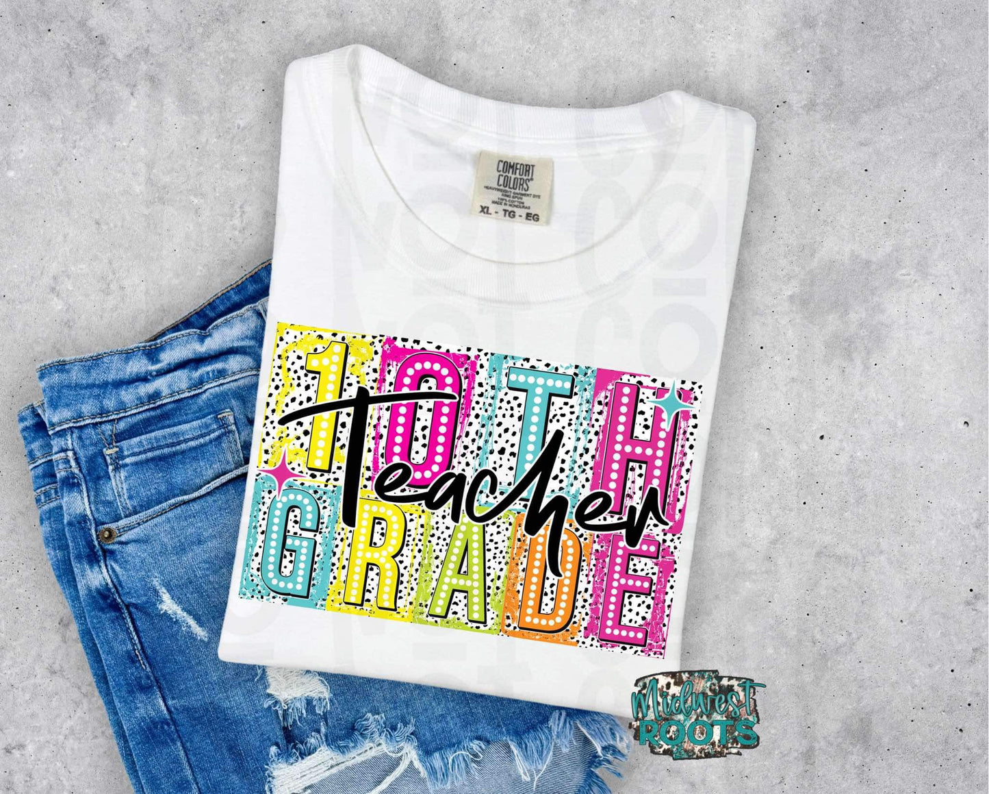 10th Grade Bright Teacher Top