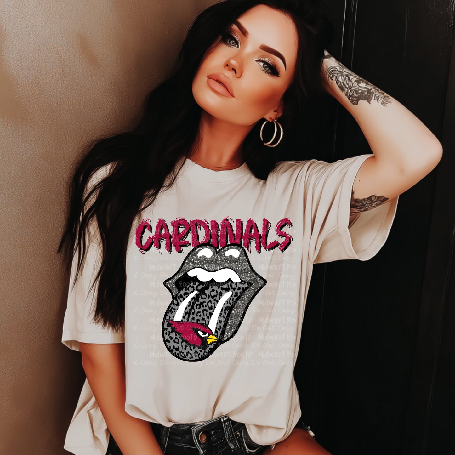 Professional Football Tongue Team Top