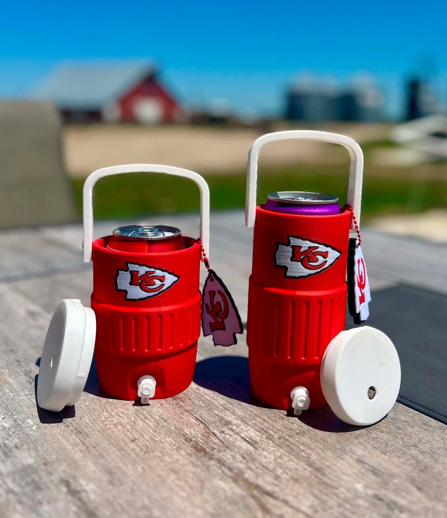3D Printed KC Can Cooler