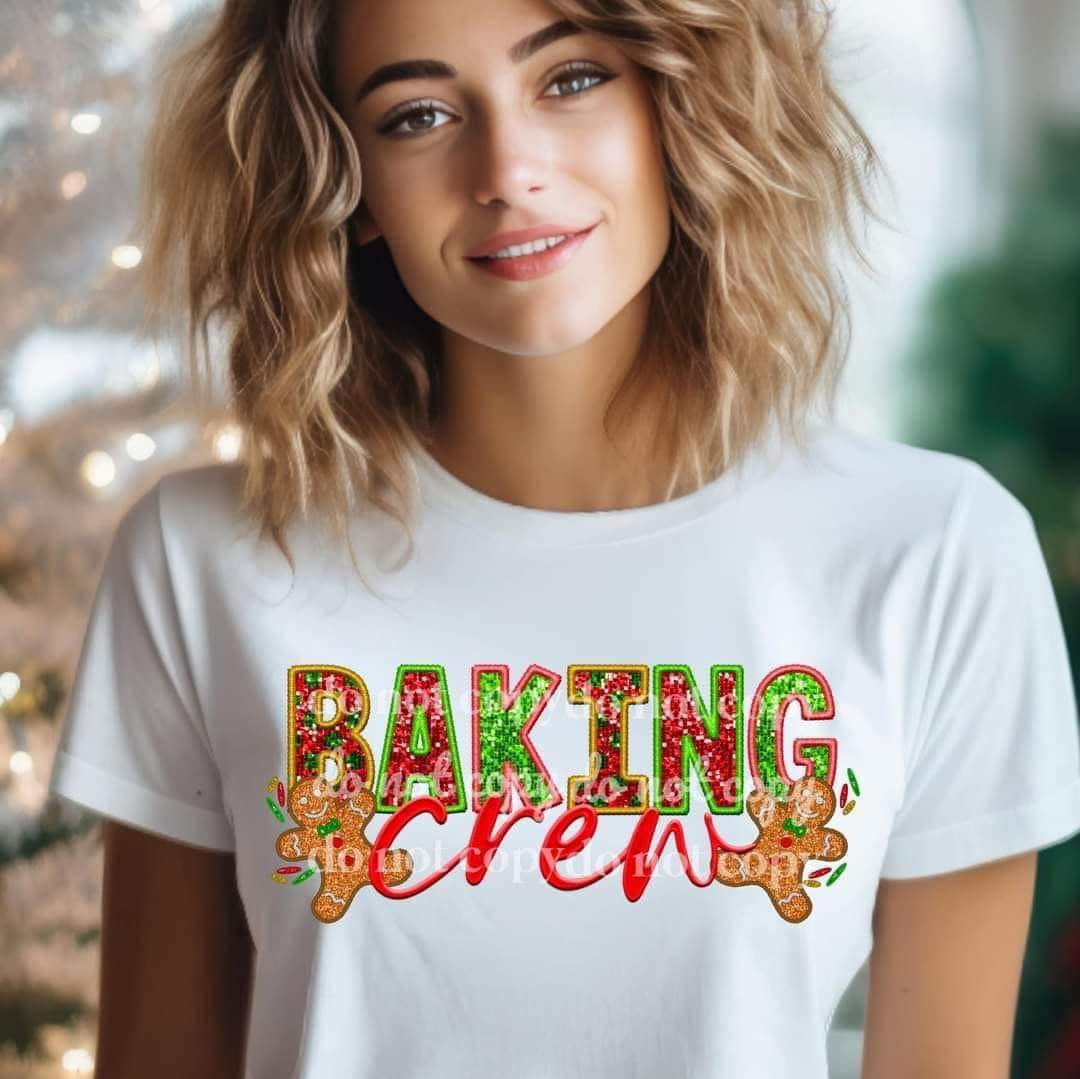 DTF Print Baking Crew