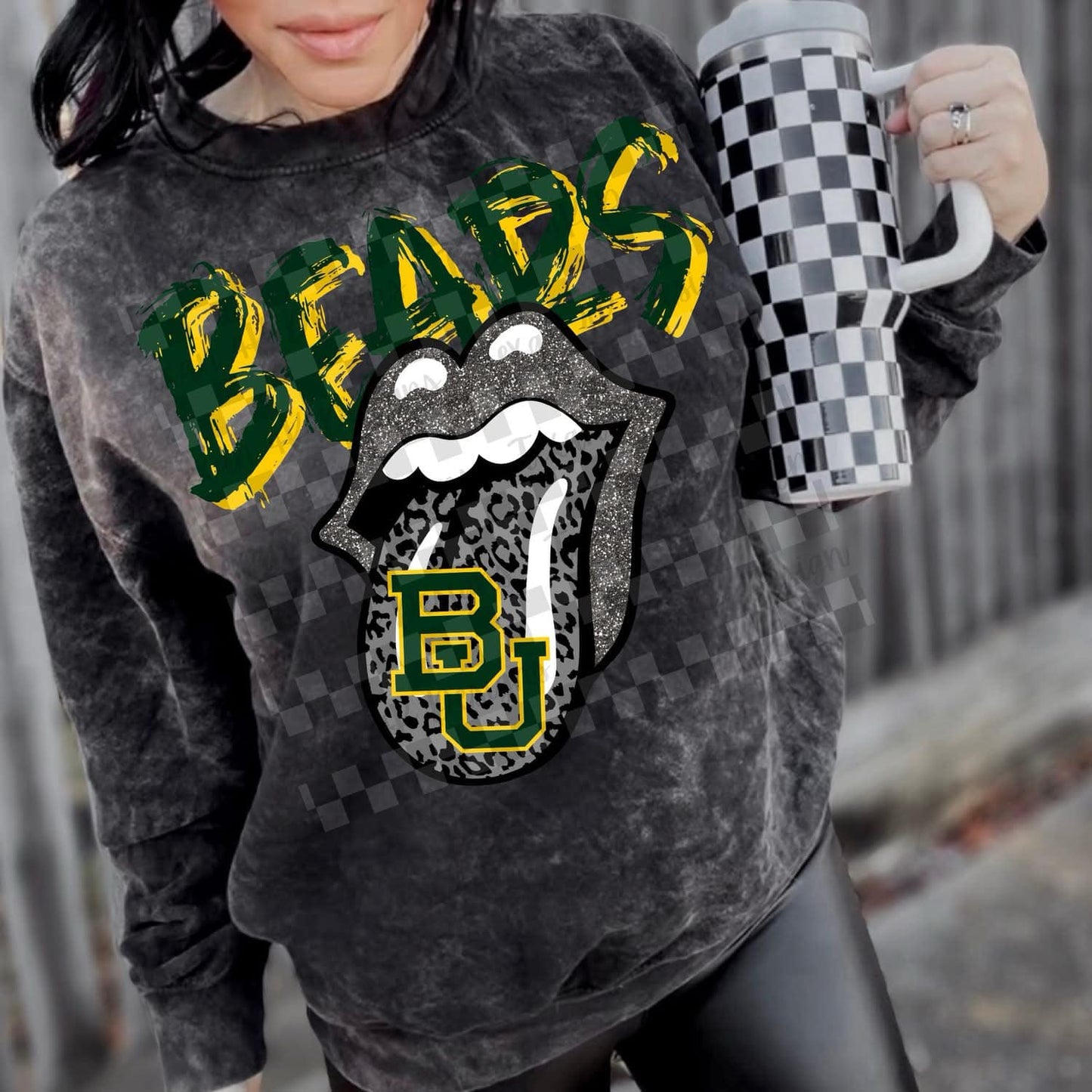 Kids College Football Tongue Team Top