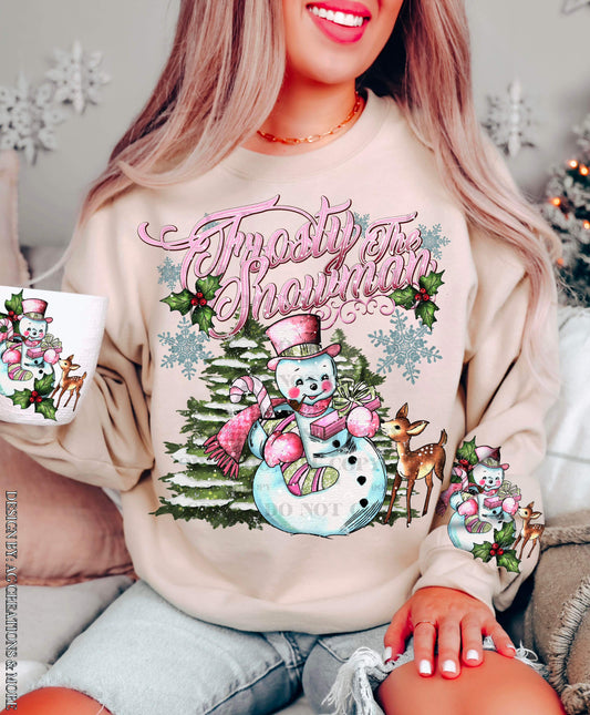 DTF Print Fr*sty The Snowman