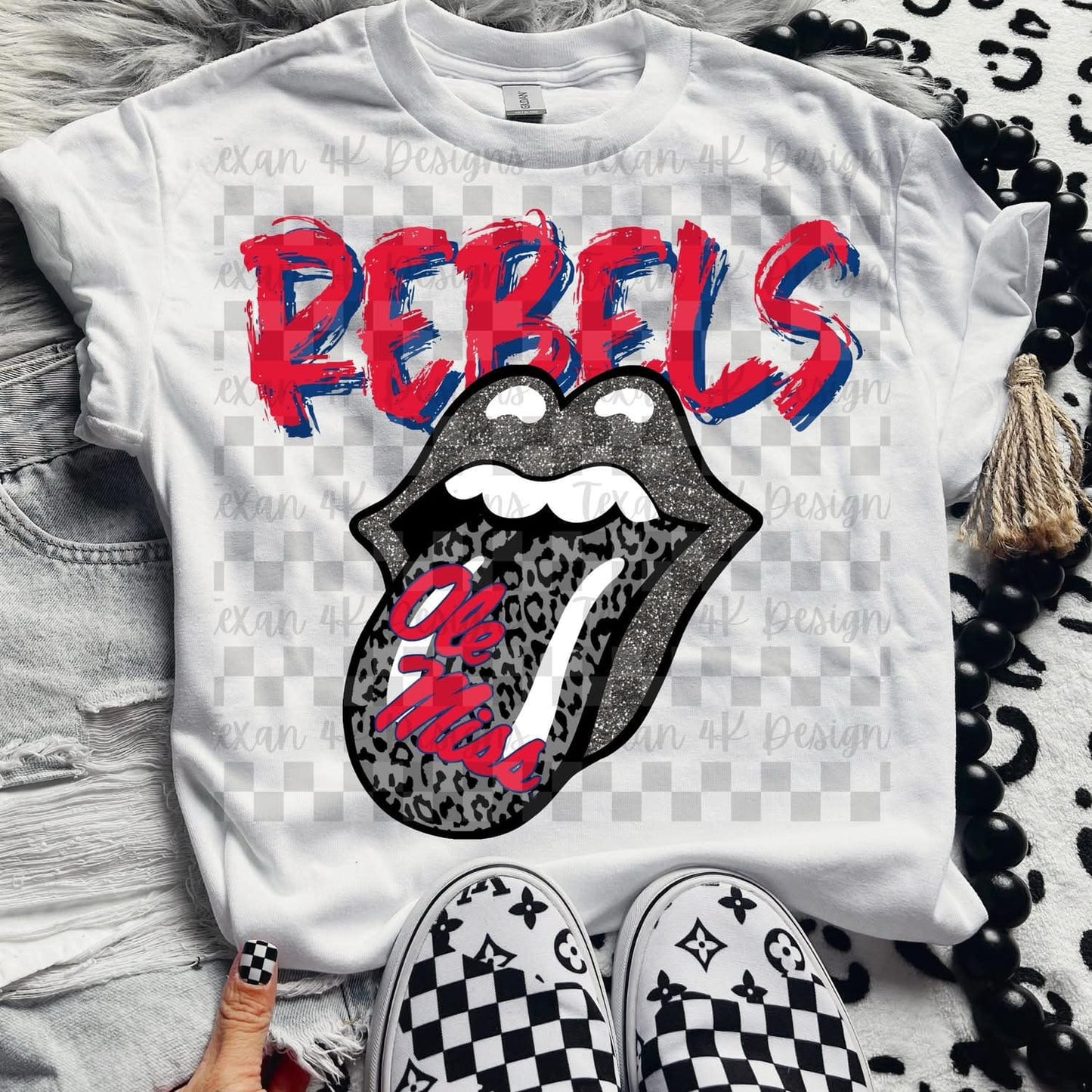 Kids College Football Tongue Team Top