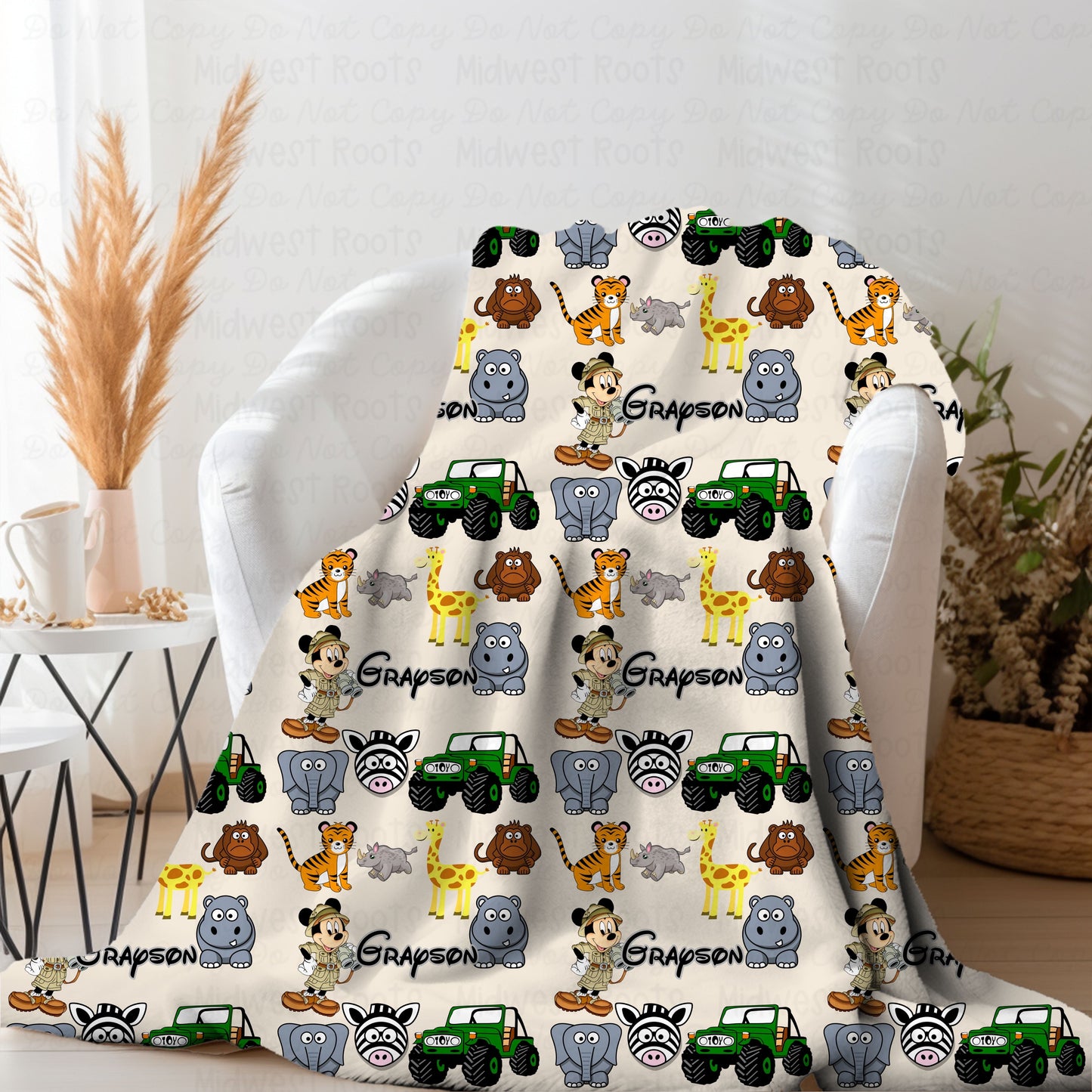 Pre Order Character Name Blanket