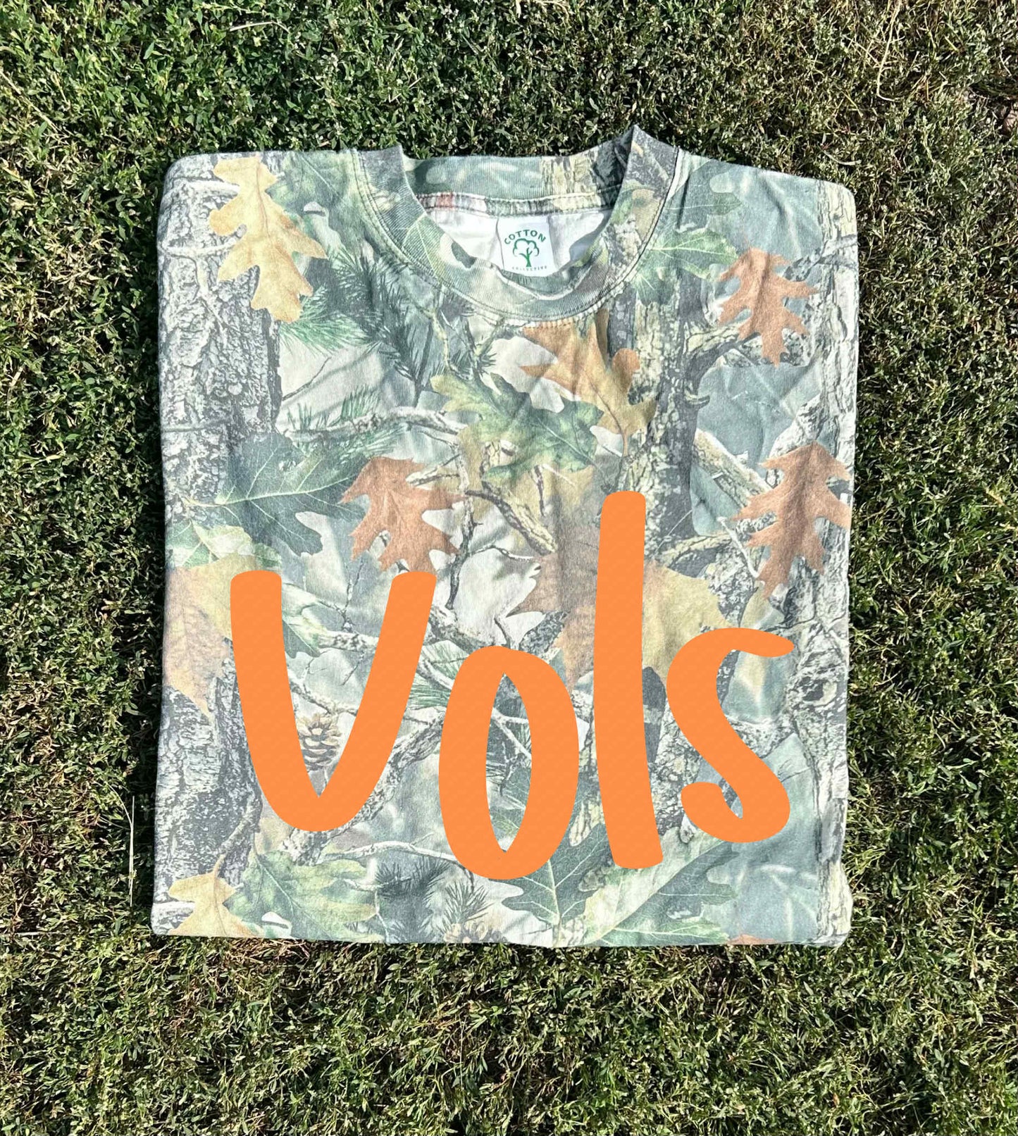 Team Name Camo Top