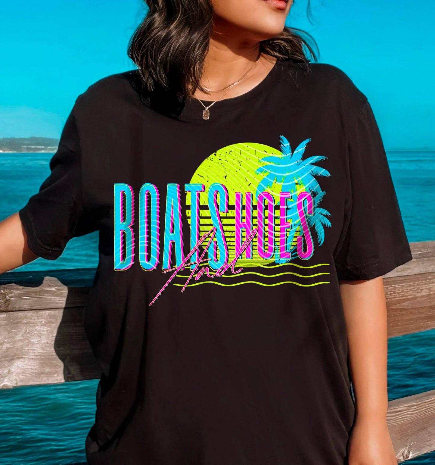 DTF PRINT - Boats and Hoes