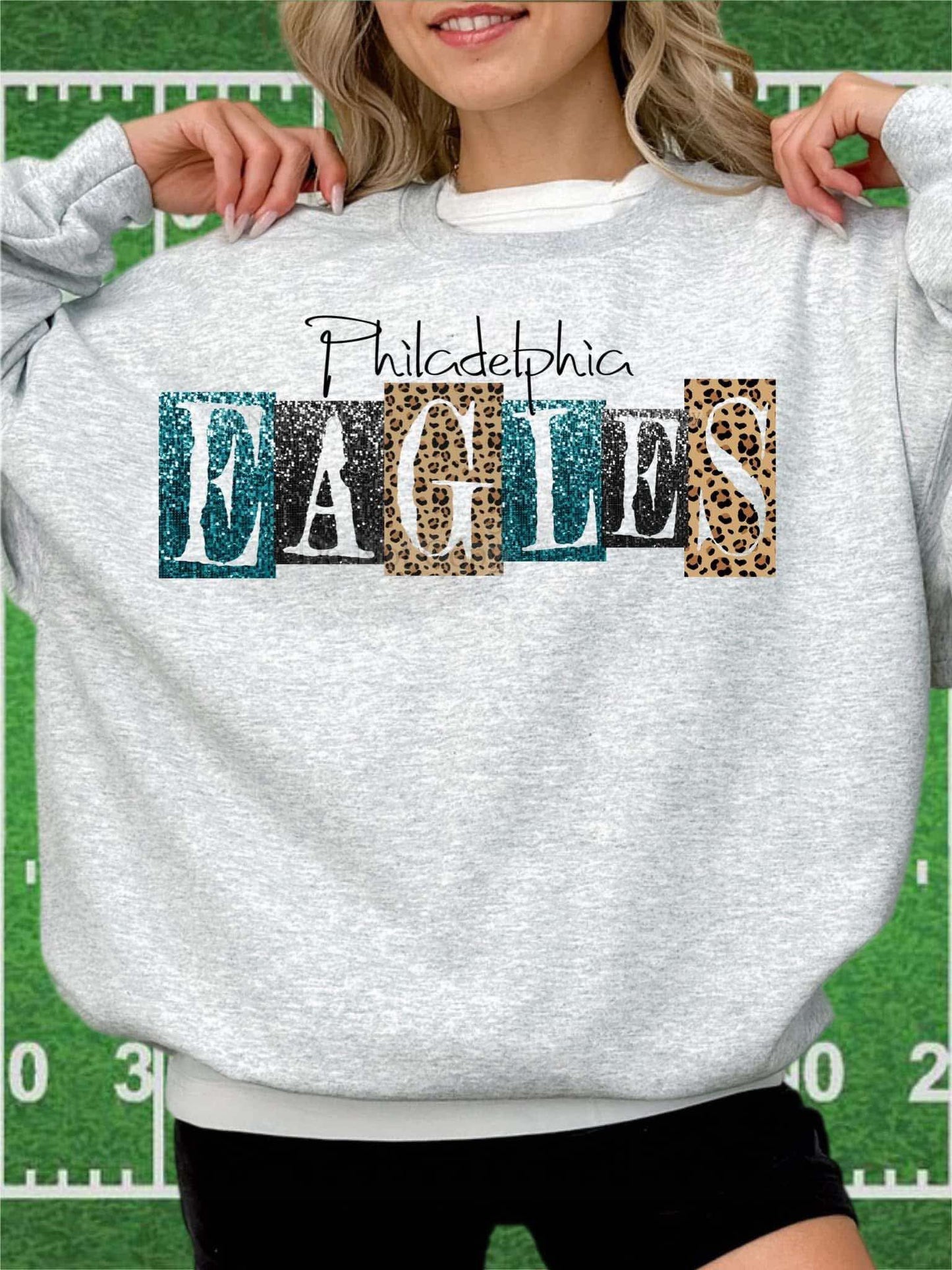 DTF Print - Leopard Eagles