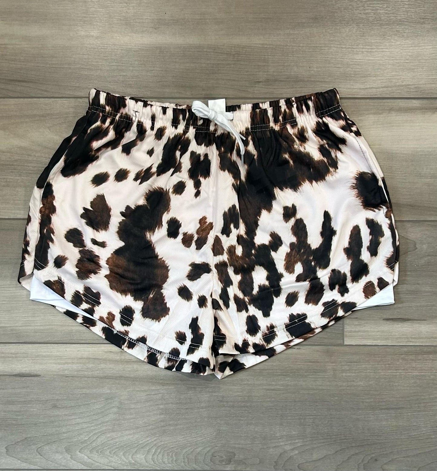 RTS Womens Patterned Double Layer Shorts