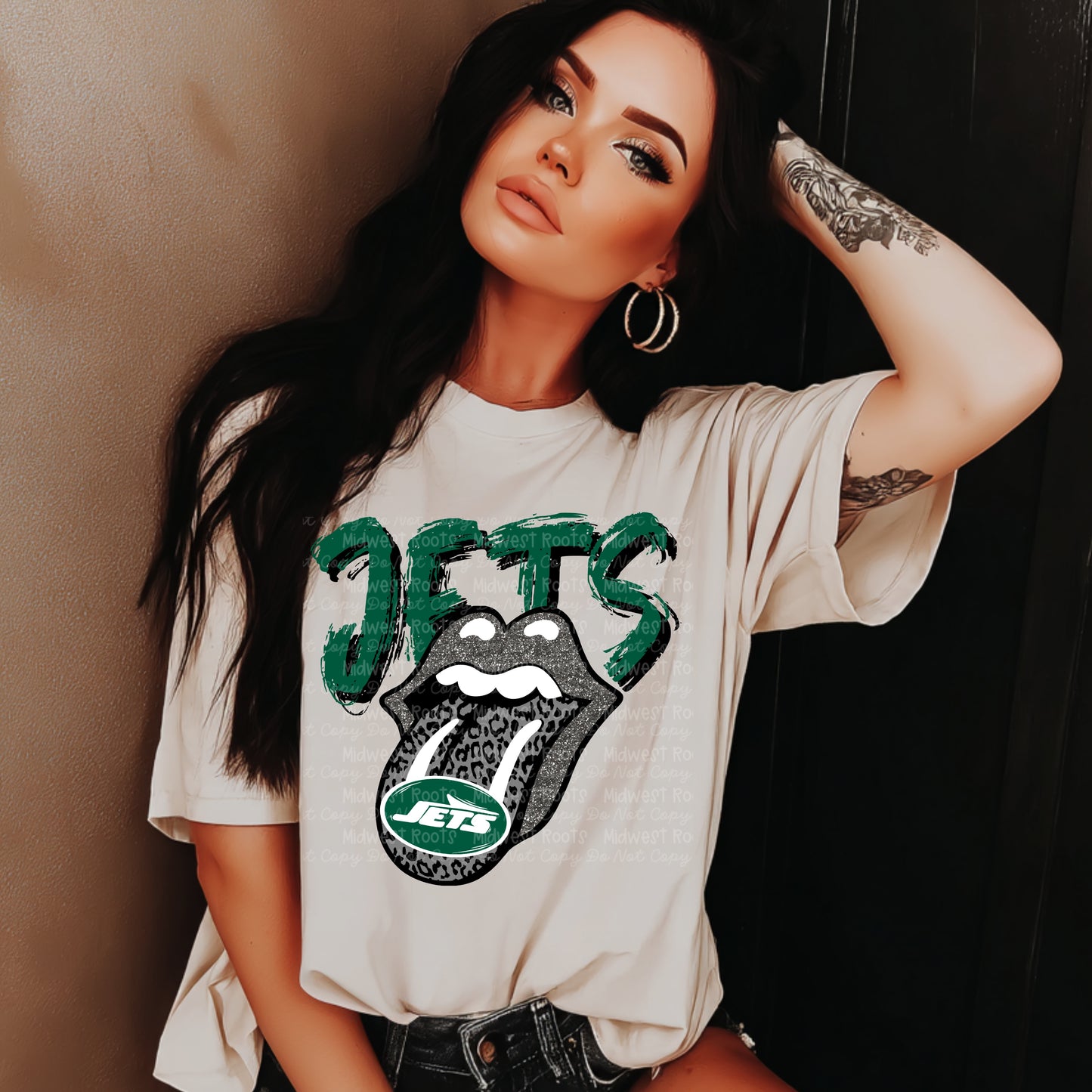 Professional Football Tongue Team Top