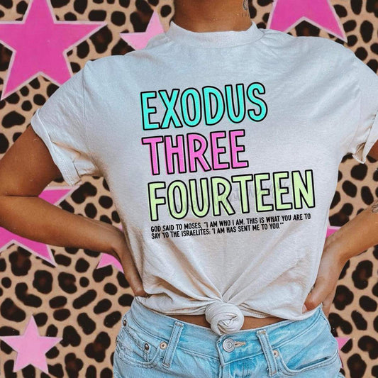 DTF Print Exodus 3:14