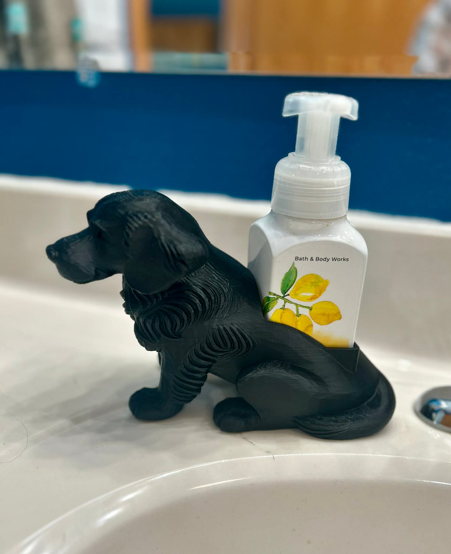 3D Printed Golden Retriever Soap Holder