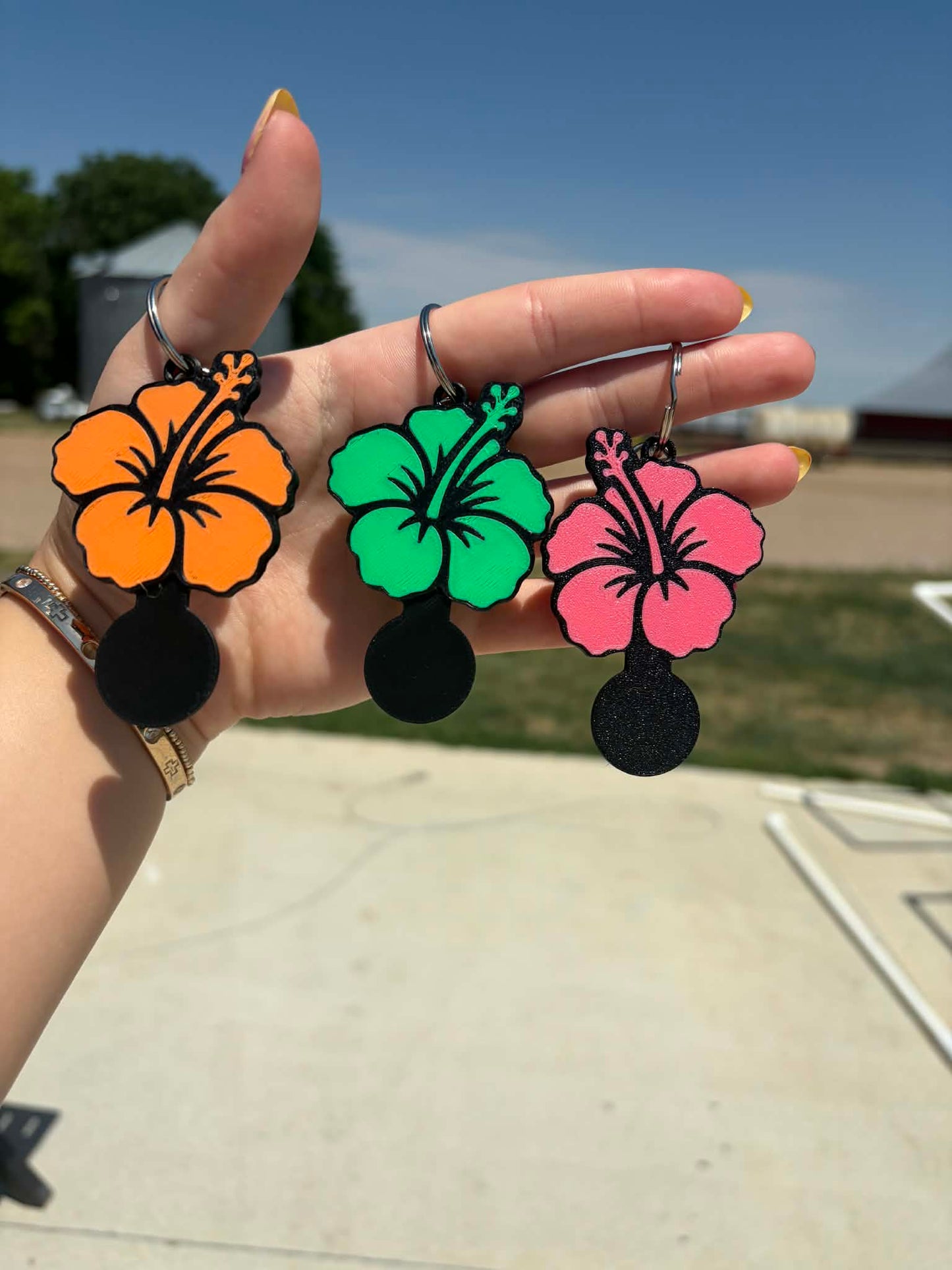 3D Printed Quarter Keychains