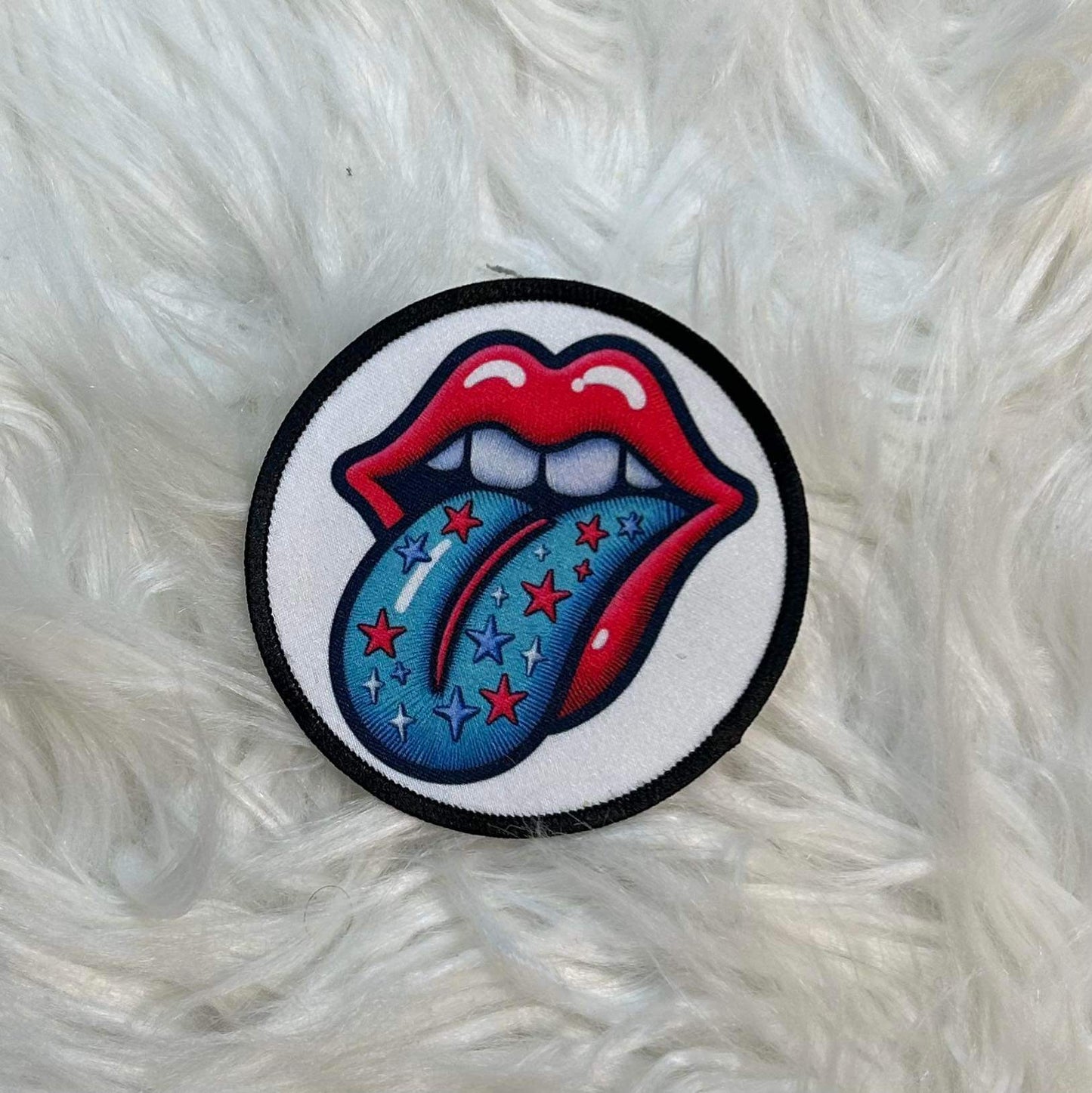 American Tongue Hat Patch