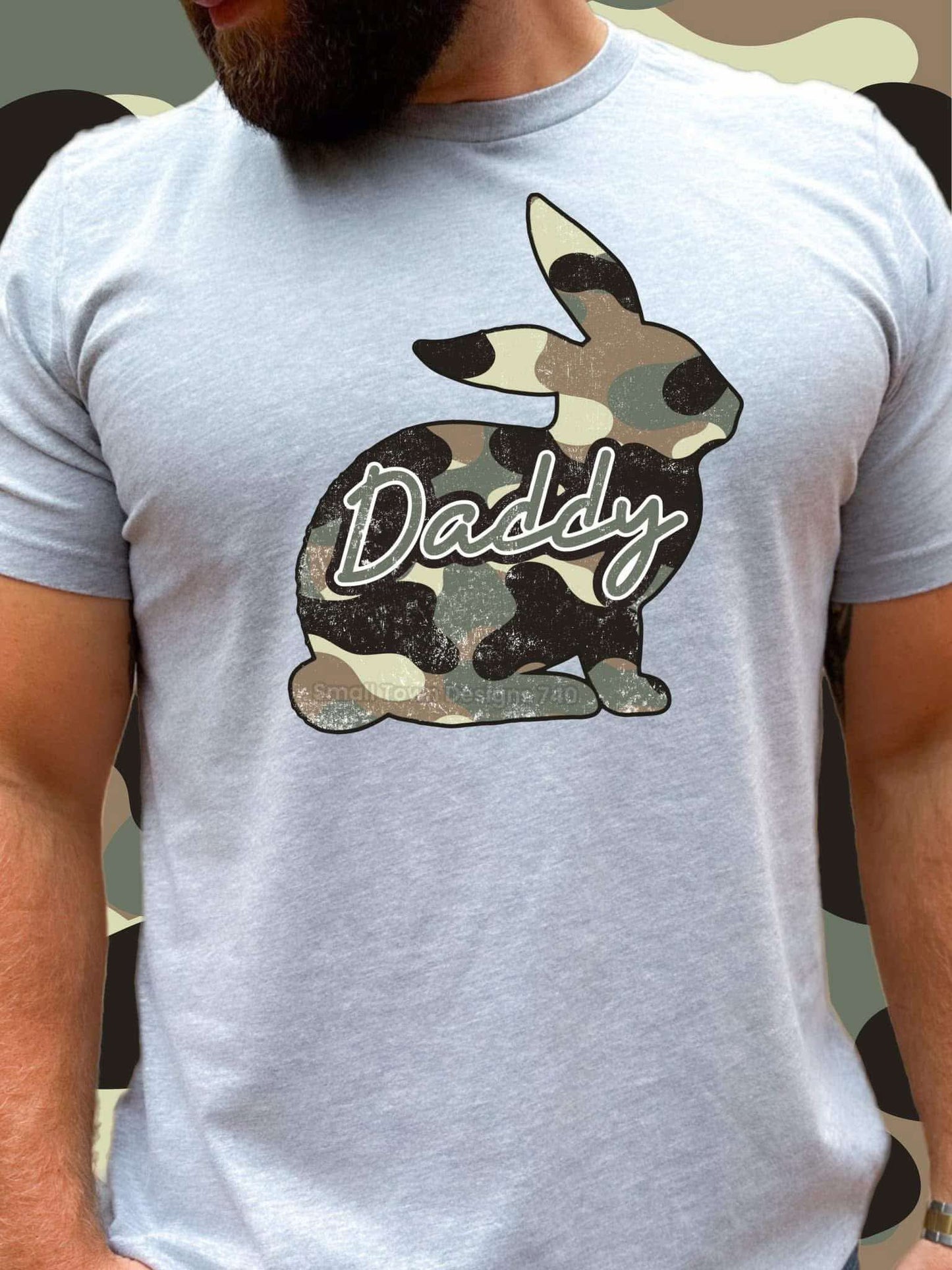 Daddy Camo Bunny Top