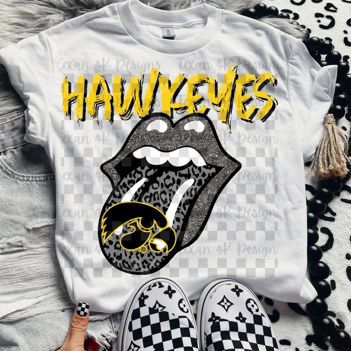Kids College Football Tongue Team Top